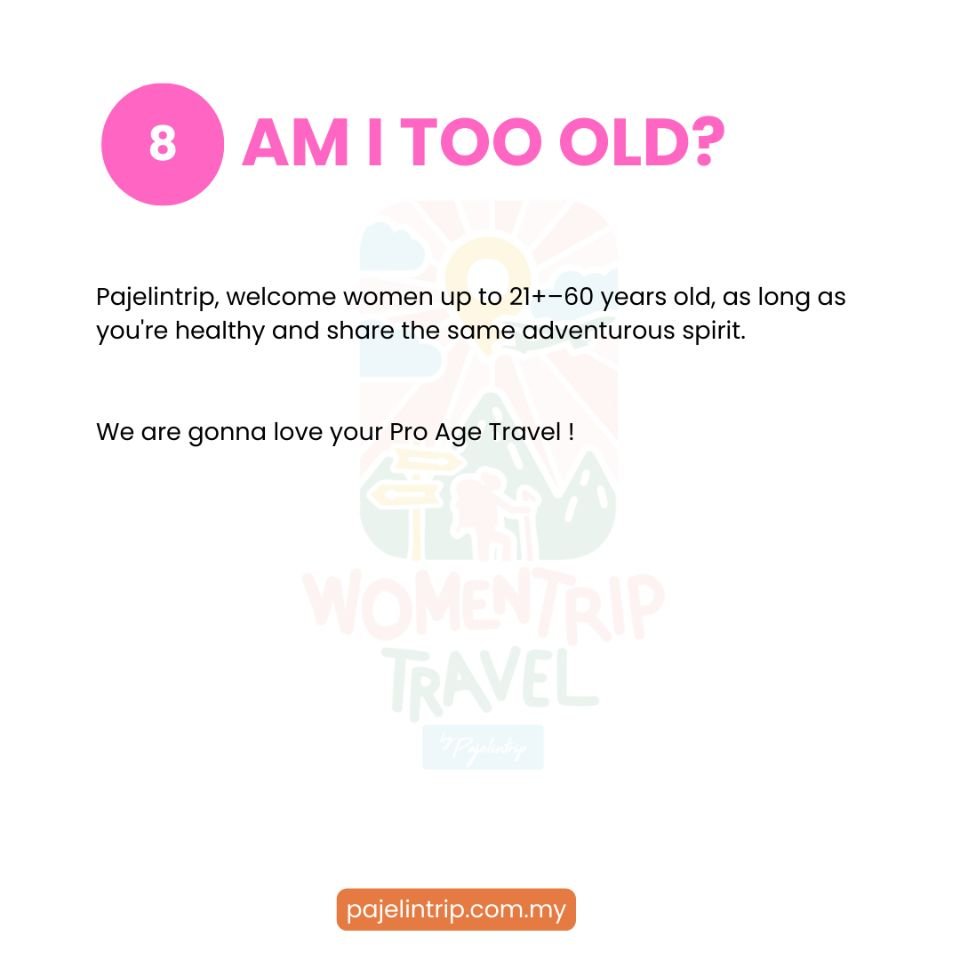 WOMENTRIP POLICIES